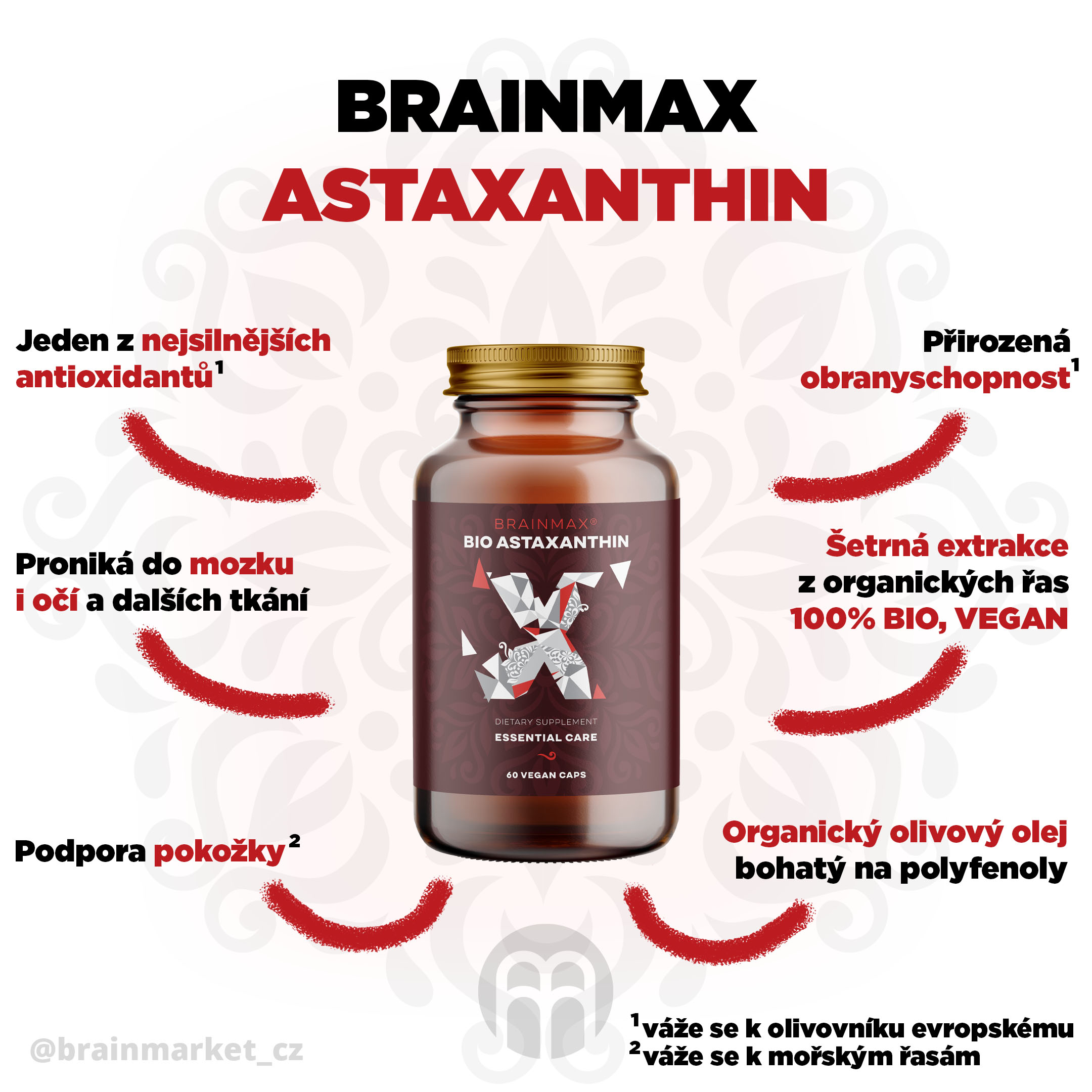 brainmax pure astaxanthin infographics (lost) brainmarket CZ